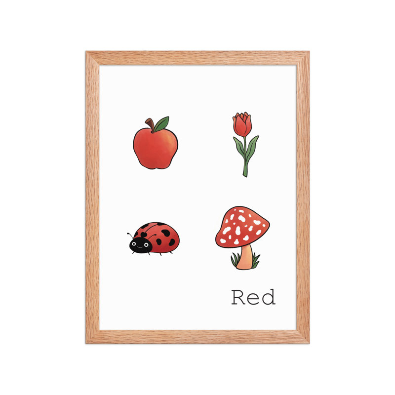Red | Framed Poster