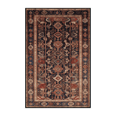 Tapis brun lavable à la machine
