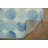 Kirrily Watercolor Circle Blue and Ivory Indoor Outdoor Machine Washable Area Rug-1493587811