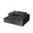 108.3" Sectional Foam Couch,L Shape Sofa with Chaise Lounge,Modular Cloud Sofa for Living Room,Upholstered Corduroy Couch-240411120
