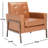 Manriquez Faux Leather Armchair