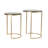 Marmoline 2 Piece Nest of Tables