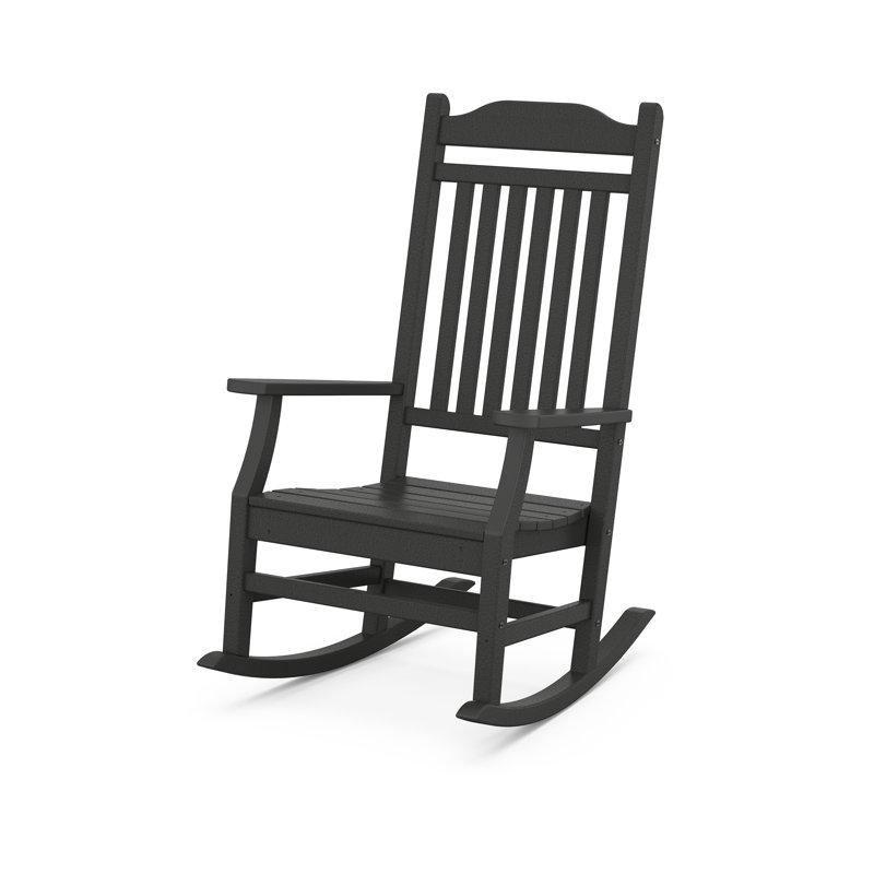 Chaise berçante Cottage, Noir