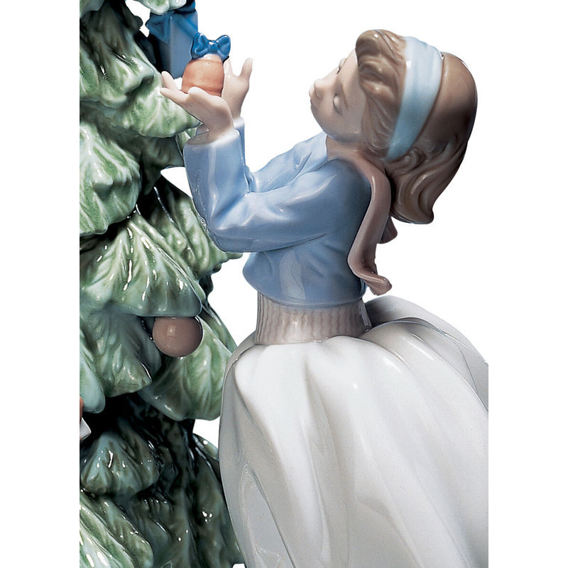 Trimming the Tree Figurine
