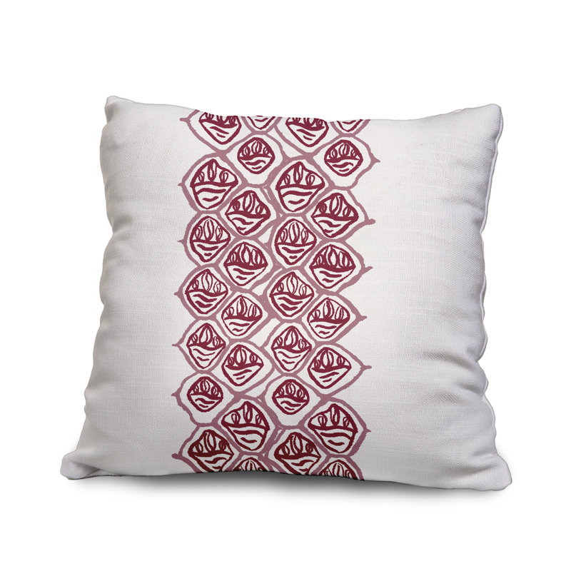 Housse de coussin carrée extérieure/insert, 20 po X 20 po, Marron