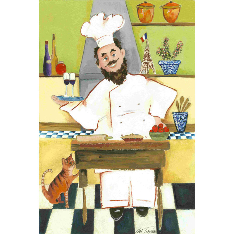 Jolly French Chef, H 30 po x l 20 po