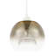 12cm H Glass Round Pendant Shade ( No Direct Attachment Method ) in Gold