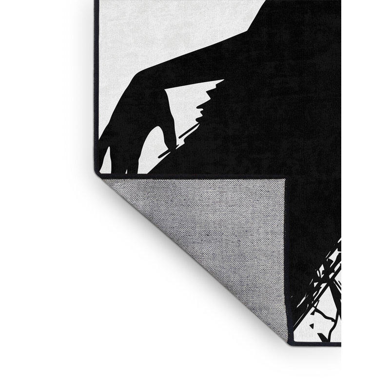 Tapis d'inspiration mondiale Osnat Masked Performer, 4 x 6