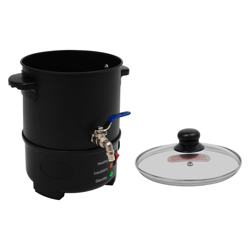 Fondeur à cire électrique 4L, H 11,4 po x l 10,6 po x P 10,6 po