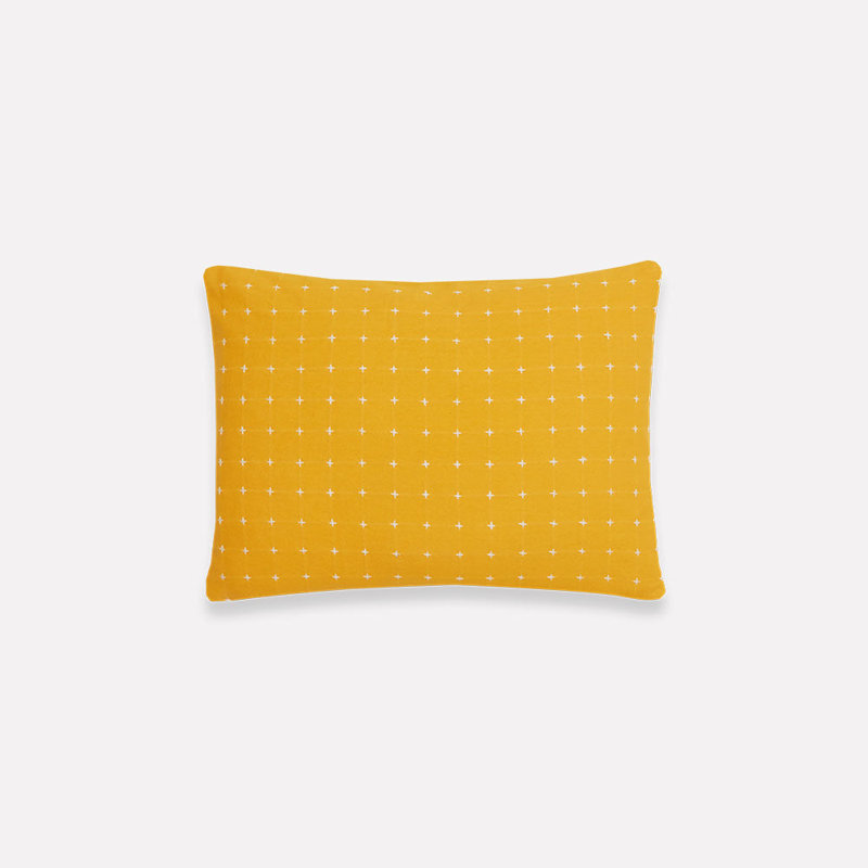 Square Pillow Cover & Insert, Pine, 12" H x 16" W