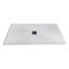 W D Rectangular Base Shape Single Shower Base Integrated Seat Included