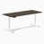 Bambou foncé / blanc