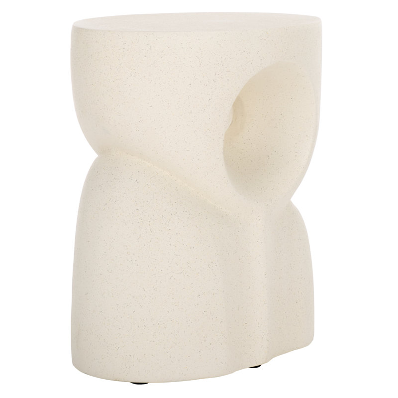 Abbi Accent Table, White