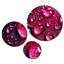 Ensemble de salon Red Rose with Raindrops VII - Raindrops