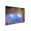 Water Lily Pond IV by Monet Claude 53×80 cm MetalArt Materic Aluminum Satin Effect, Frameless Panel, Lightweight Ready to Hang