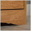 Commode 4 tiroirs, finition brune