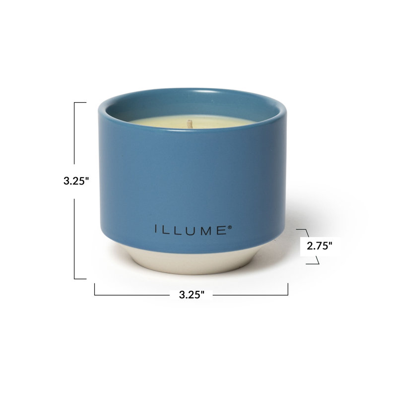 Bougie parfumée en céramique mat magnifiquement Essentials, Céramique matte