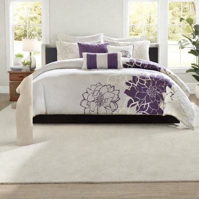 Elegant Floral Cotton Sateen Bedding Sets For Home Comfort