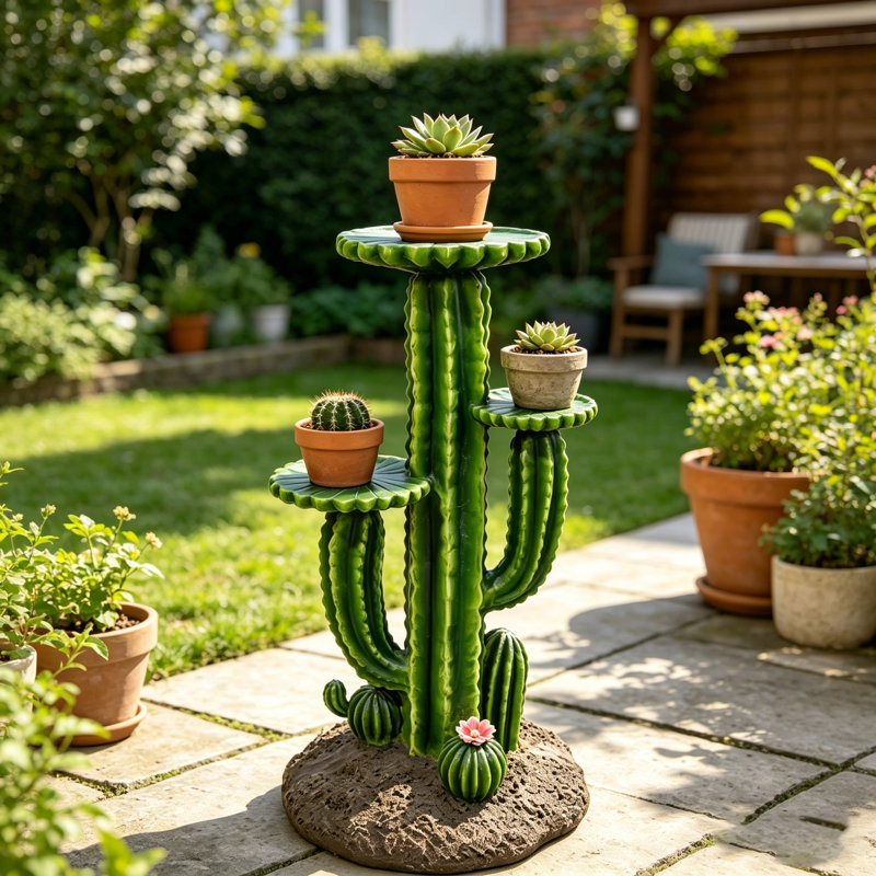 Statue de cactus Saguaro, décoration de jardin extérieur