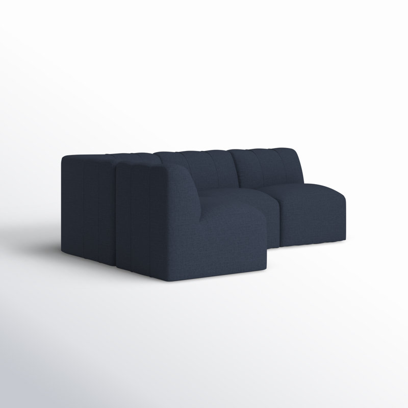 Praia 96" Sunbrella® Outdoor Sofa, Canvas Navy Sunbrella® Canvas