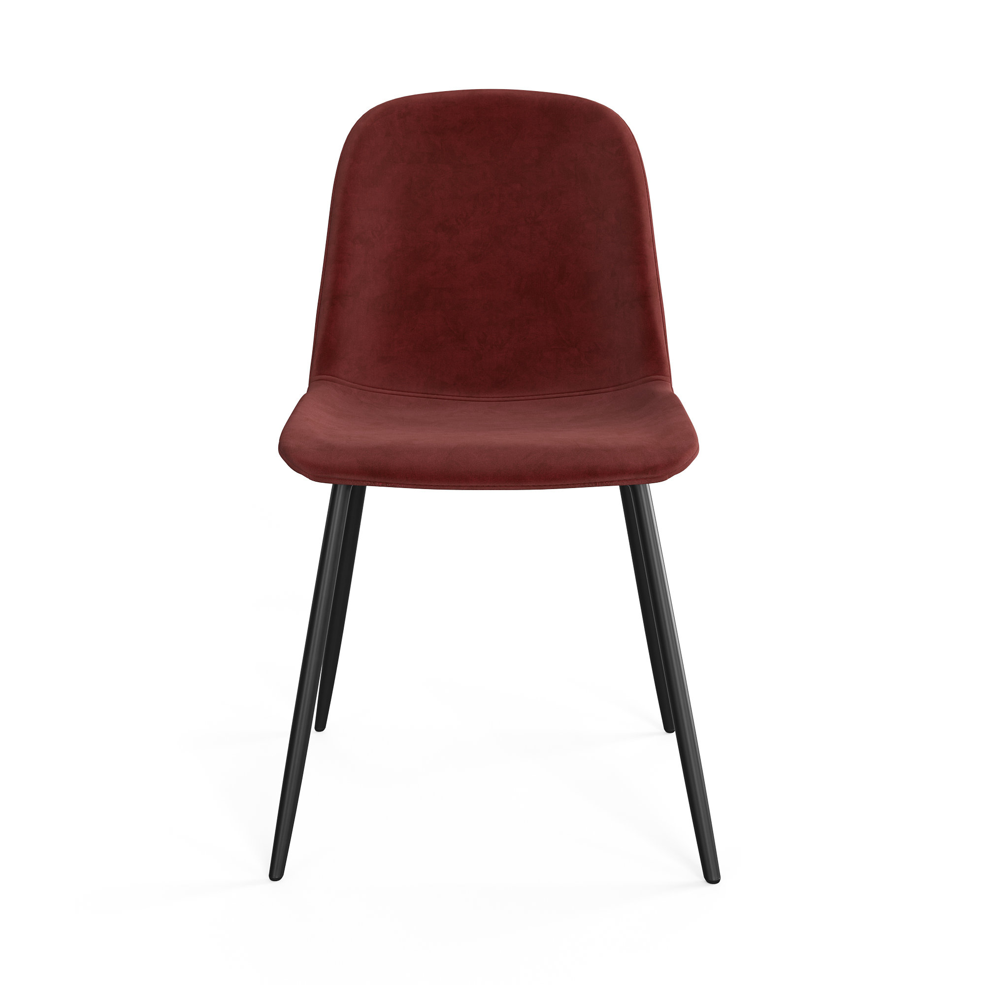 Kody Comfort+ Velvet Dining Chair, Bella Claret Performance Velvet
