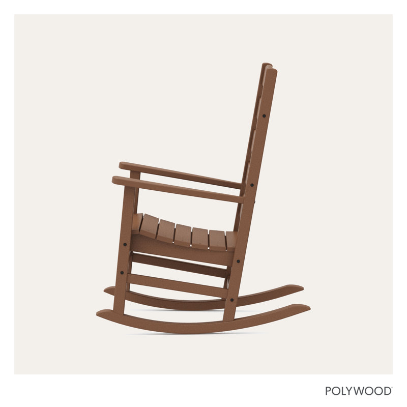 Chaise berçante POLARWOOD x Sol 72 Jamarion, Teck