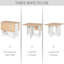 Balwant 118cm Rectangular Folding Table