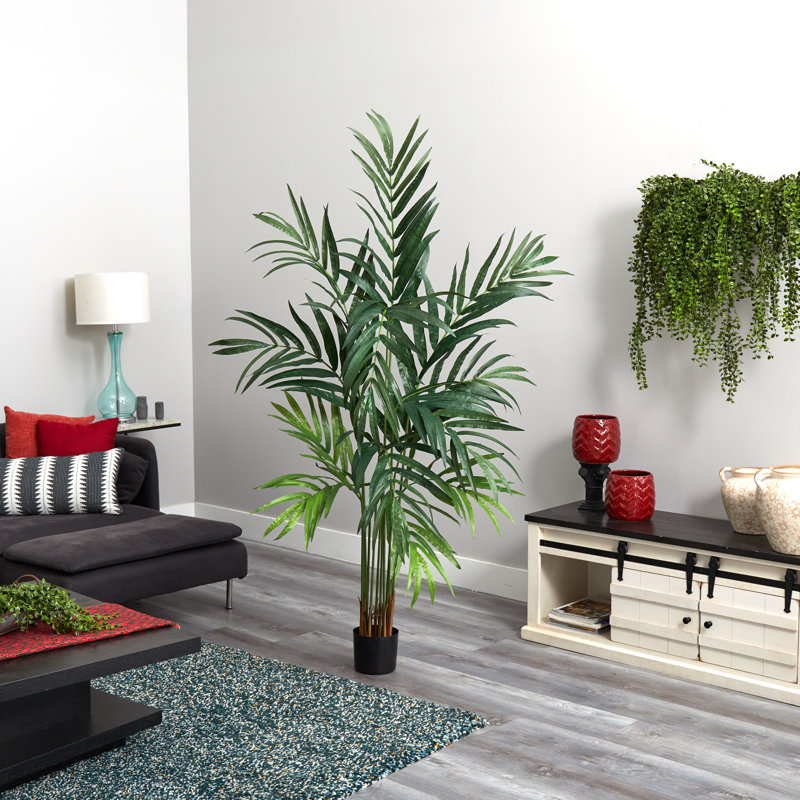 72'' Faux Palm Tree in Pot