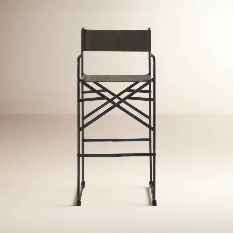 Sambac Counter Stool, Bar Stool (30.5” Seat Height), Dark Brown