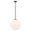 Luminaire suspendu 1 lumière 15,75 po Marbelle