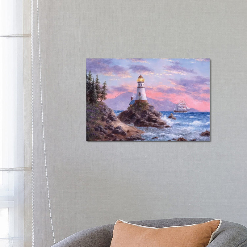 Treasure Cove by Dennis Lewan - Wrapped Canvas Gallery-Wrapped Canvas Giclée, 66.04 cm H x 45.72 cm W x 3.175 cm D