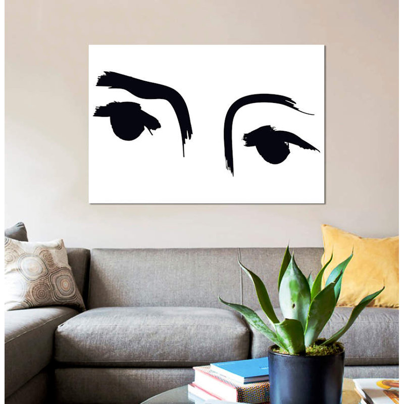 «Blinkers», reproduction sur toile, H 8 po x l 12 po x P 0,75 po, Toile tendue