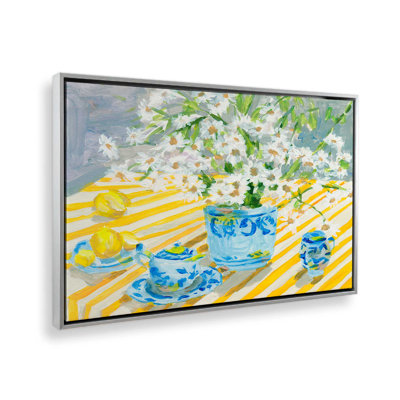 «Chrysanthemum Serenade II» par Melissa Wang, reproduction d'art sur toile
