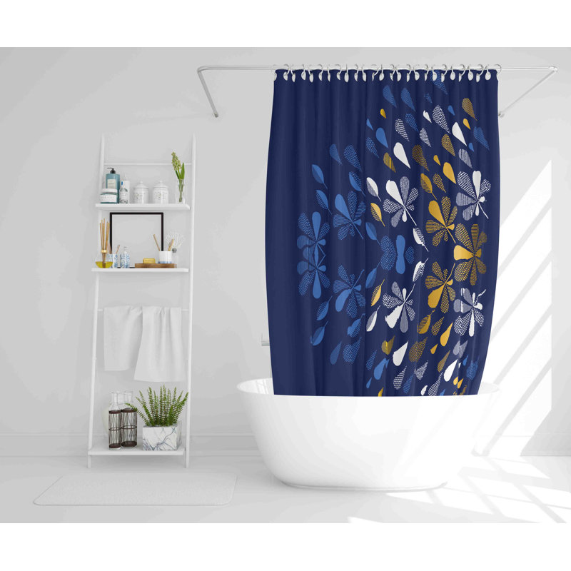 Lipinski Polyester Shower Curtain Set, 177cm H x 177cm W