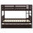 Detachable Wood Bunk Bed With Trundle, Converts To Two Beds, Space-Saving Design-1699227286