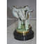 Statue tronc d'éléphant en bronze - Taille: L 16 po x l 9 po x H 10 po.