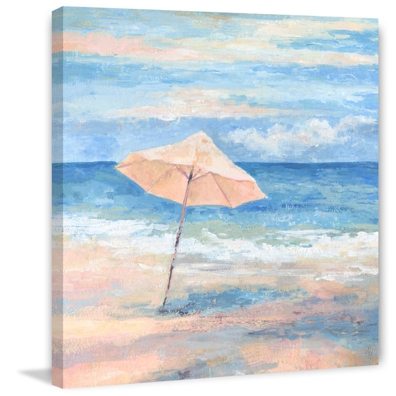 It's Always Summer - Wrapped Canvas Print, 20 cm H x 20 cm W x 3.81cm D