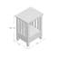 Table de bout Manatuto