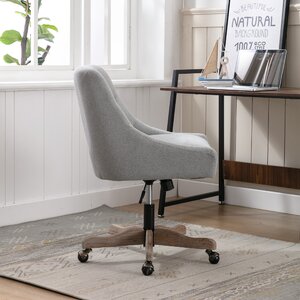 Latitude Run® Linen Task Chair & Reviews | Wayfair