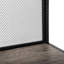 Barbi 114.5cm H x 75cm W Powder-coated Metal Geometric Bookcase