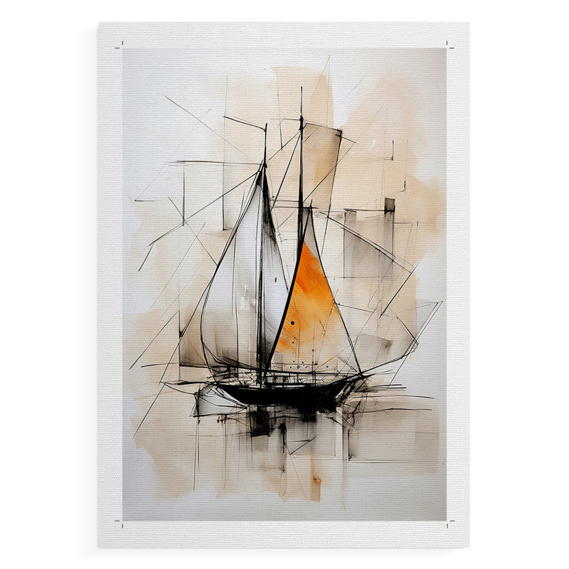 NAUTICAL Series CECLXIX - Impression sur toile seulement - NON CADRE, H 36 po x l 24 po