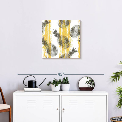 Motif géométrique ananas