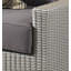 Chaise longue pour patio avec coussin Hobson