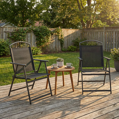 Chaise pliante en osier pour l'extérieur Solvane