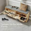 12 Pair Shoe Storage Bench