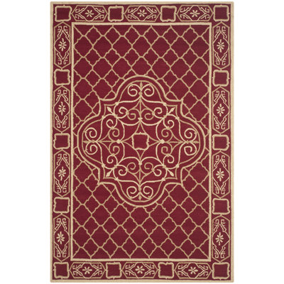 Bibbins Hand Hooked Performance Geometric Rug