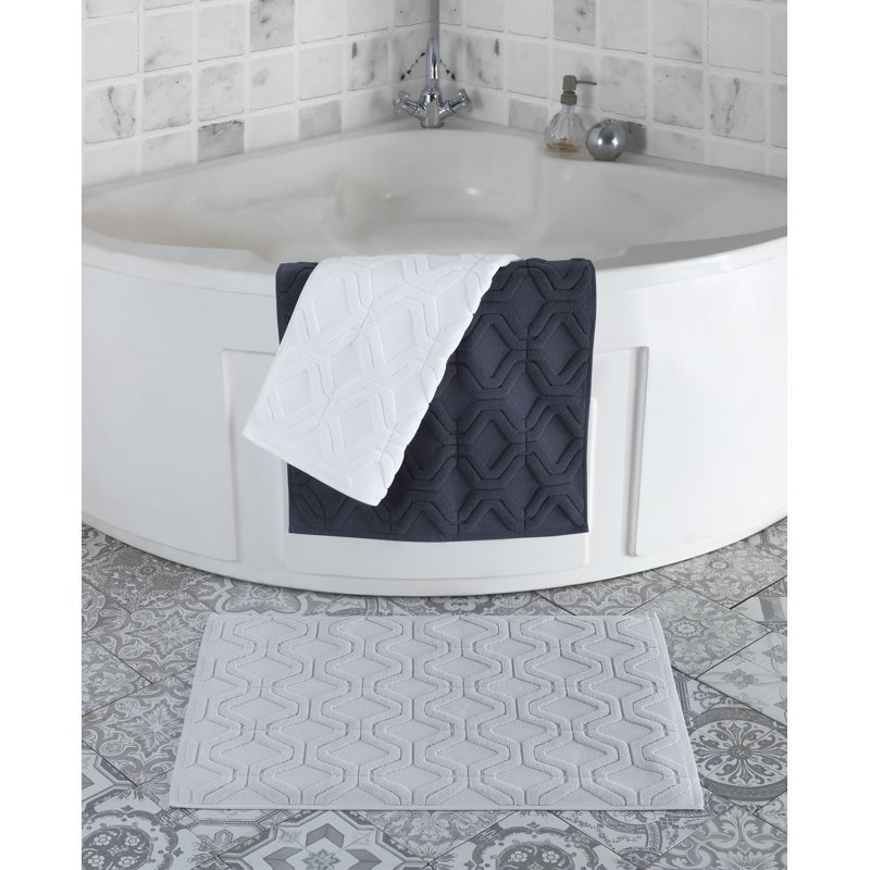 Cotton Bath Mat, Anthracite