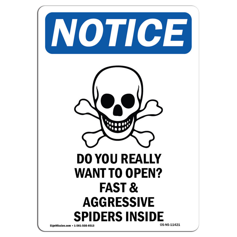 Notice Sign