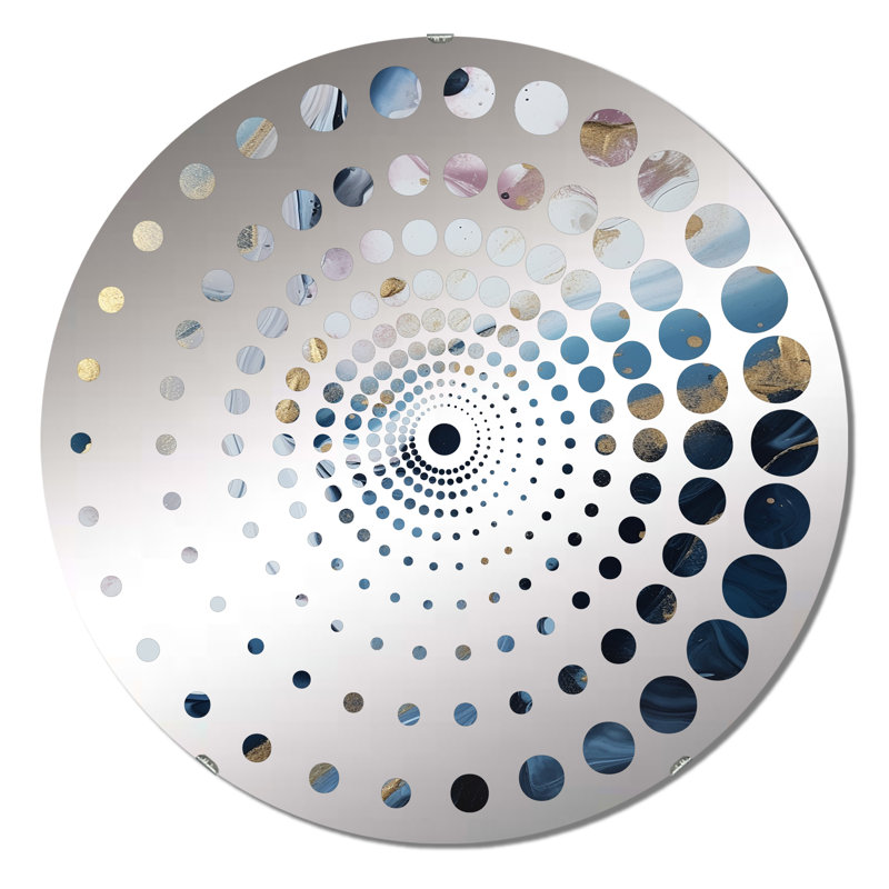 Miroir mural Gradel, 23,6 po x 23,6 po