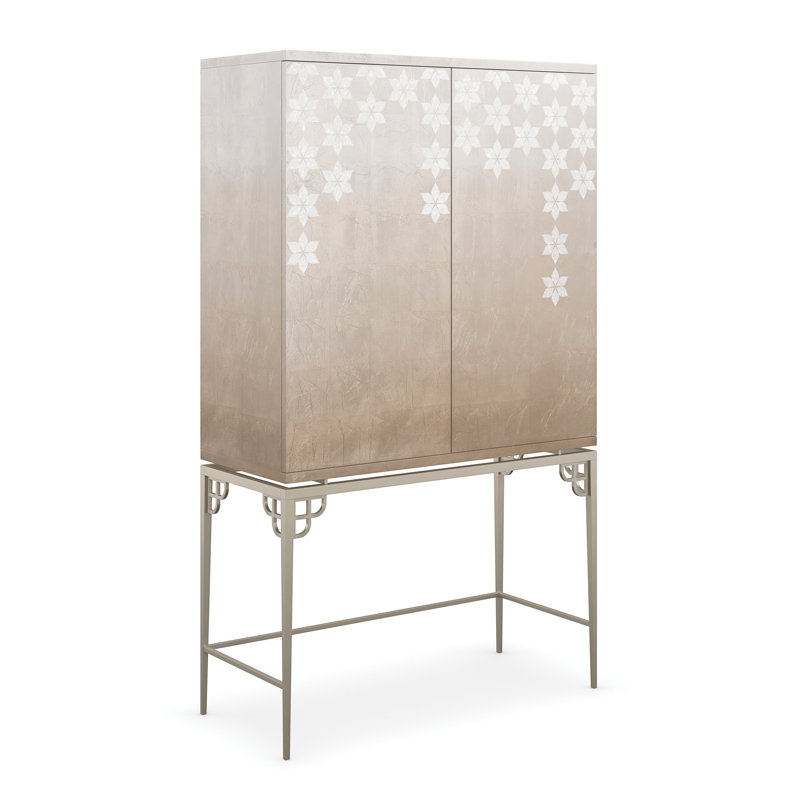 Solid Wood Bar Cabinet